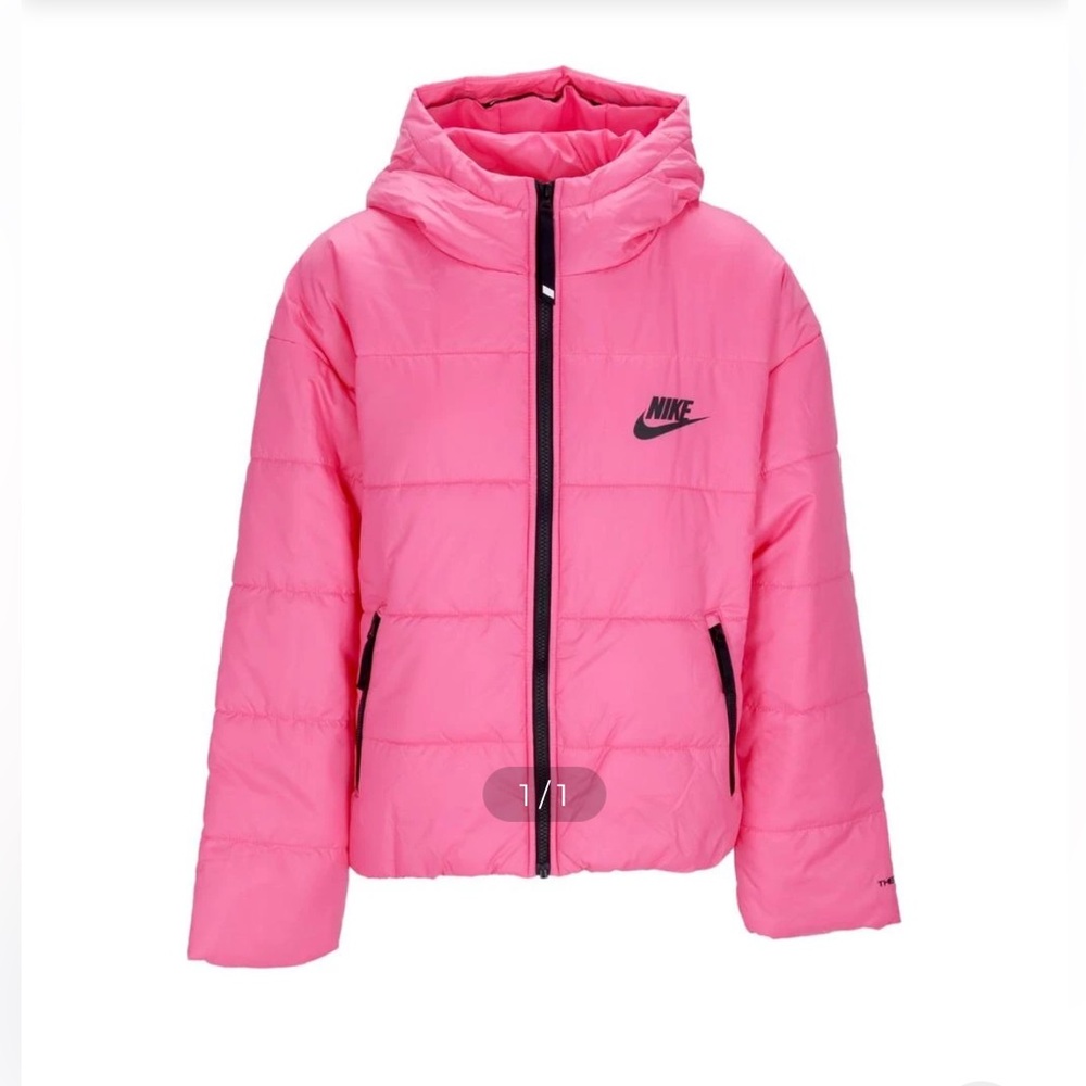 MWOT Nike THERMA FIT REPEL HOODED JACKET PINKSICLE/BLACK